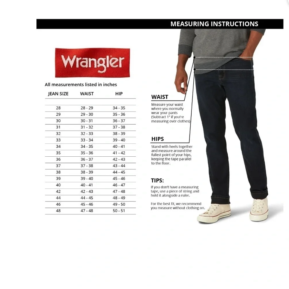 Wrangler Men's Straight  Fit Light Blue Jeans